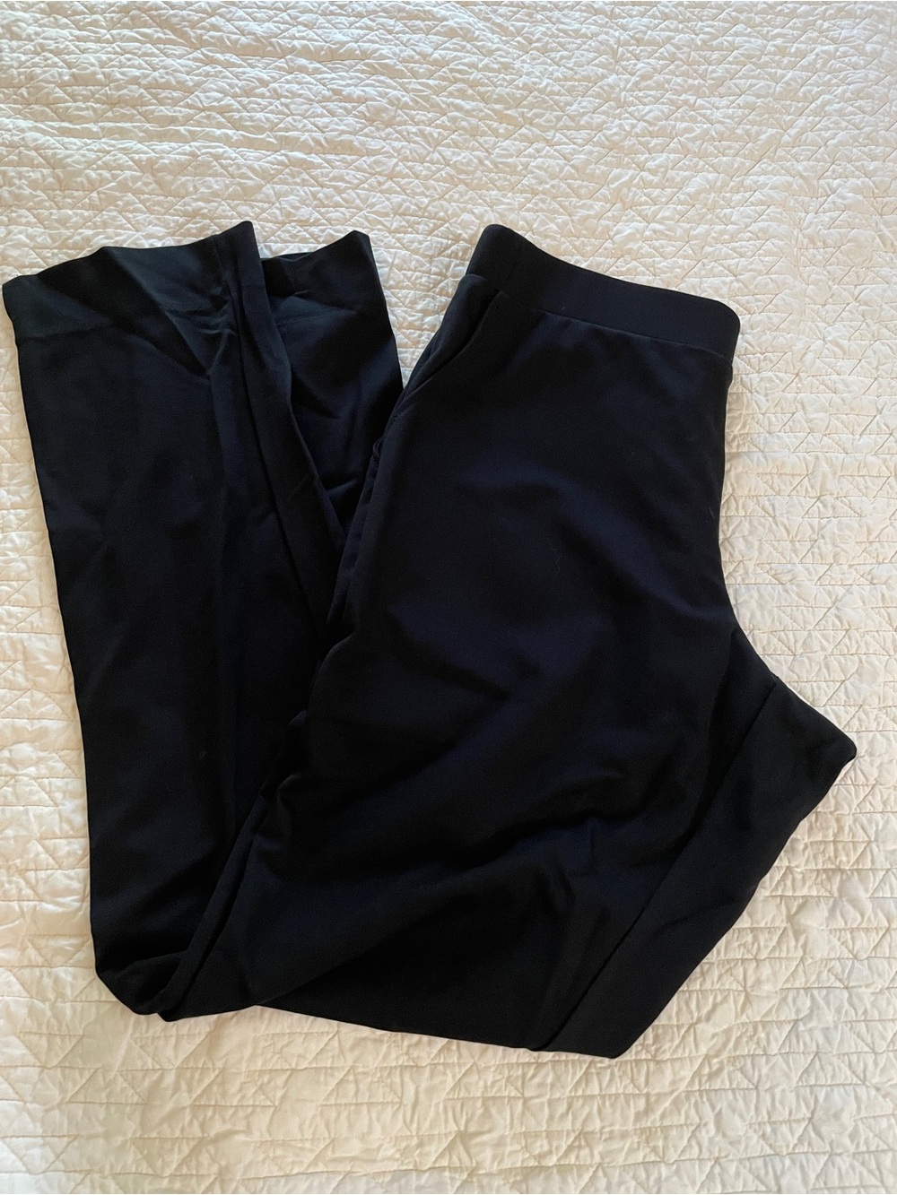 Coldwater Creek Women's Black Stretch Leggings